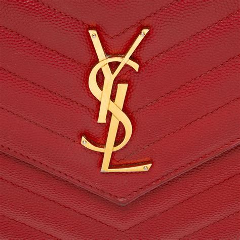 Authentic vs. Fake Saint Laurent Monogram Chain Wallet